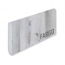 Кварцевый плинтус Fargo Дуб Снежный DL 1601