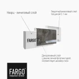 Кварцевый плинтус Fargo 33-001-1 Дуб Мадрид